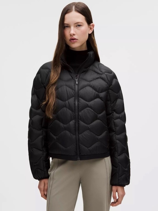 lululemon athletica Jackets & Blazers - Lululemon midnight black featherweight down puffer jacket
